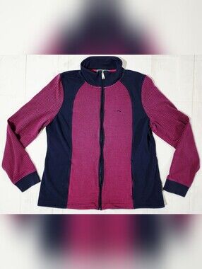 Lauren Ralph Lauren XL Purple Activewear Jacket
